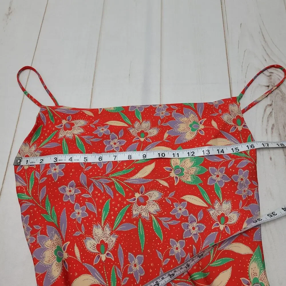 RESA Red Floral Maxi Dress - Picture 4 of 7